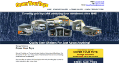 Desktop Screenshot of coveryourtoys.com